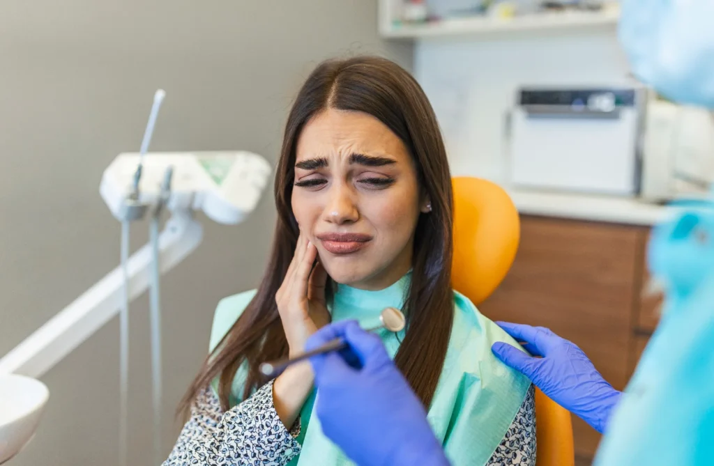 حساسية بعد حشو جذورالاسنان