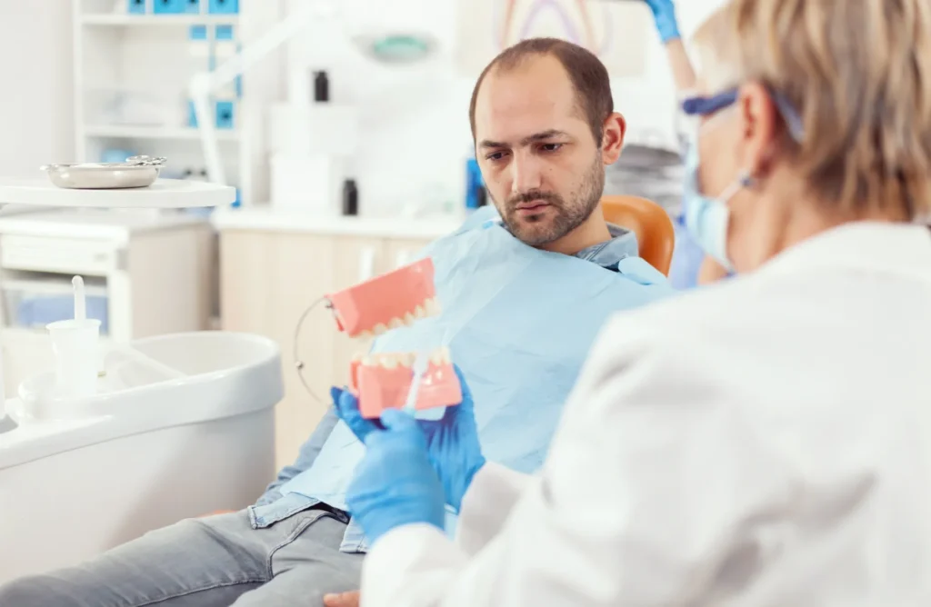 متابعة زراعة الأسنان